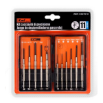 Κατσαβίδια Ακριβείας 11τμχ Για Ρολόγια Kmt Tools 9367610