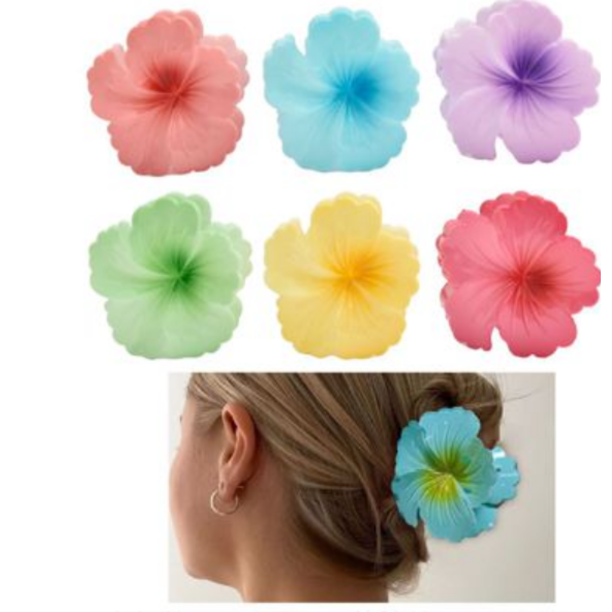 Κοκαλάκι Μαλλιών Λουλούδι 87245 1τμχ