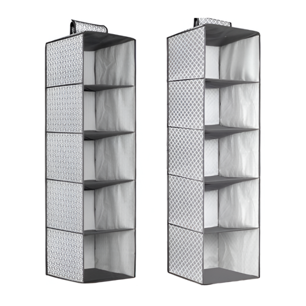 Κρεμαστή Θήκη Οργάνωσης 5 Θέσεων 30x30x100cm Kmt Style 3280006