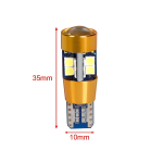 Λάμπα αυτοκινήτου 12-24V 3030 19SMD 360lm 6500K T10 35x10mm - 2000442 1τμχ - Image 2