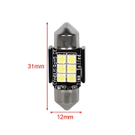 Λάμπα αυτοκινήτου 12-24V 3030 6SMD 360lm 6500K 31x12mm - 2000453 1τμχ - Image 2