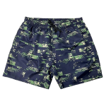 Μαγιό Ανδρικό Polyester Μπλε με Πράσινα Φύλλα SummerTiempo 622976