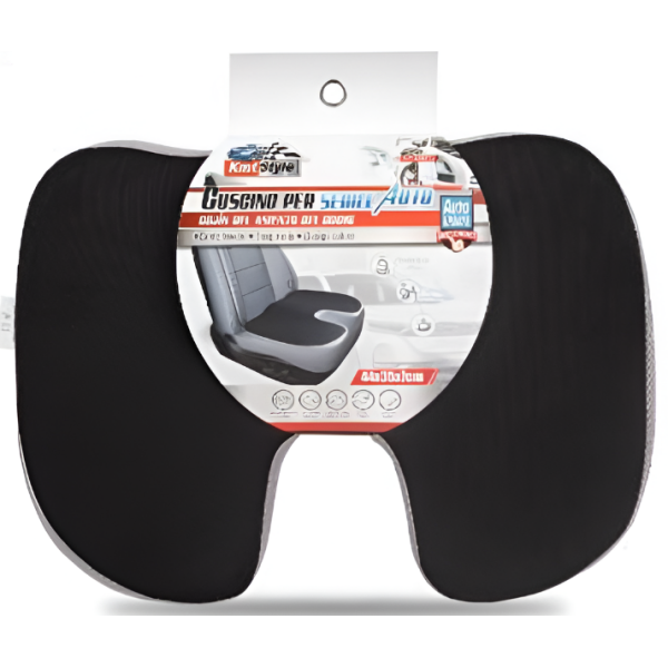 Μαξιλάρι Καθίσματος Αυτοκινήτου Memory Foam 44x35x7cm Kmt Style 2008723