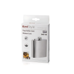 Μεταλλικό ανοξείδωτο φλασκί 240ml 9.5x13.5cm 2406231 ασημί - Image 3