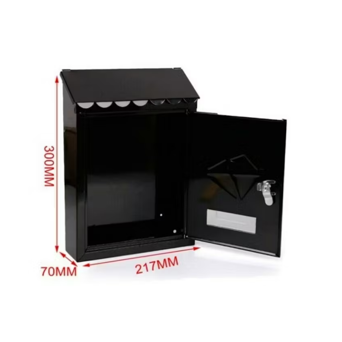 Μεταλλικό Γραμματοκιβώτιο 217x70x300mm Kmt Tools 2001730
