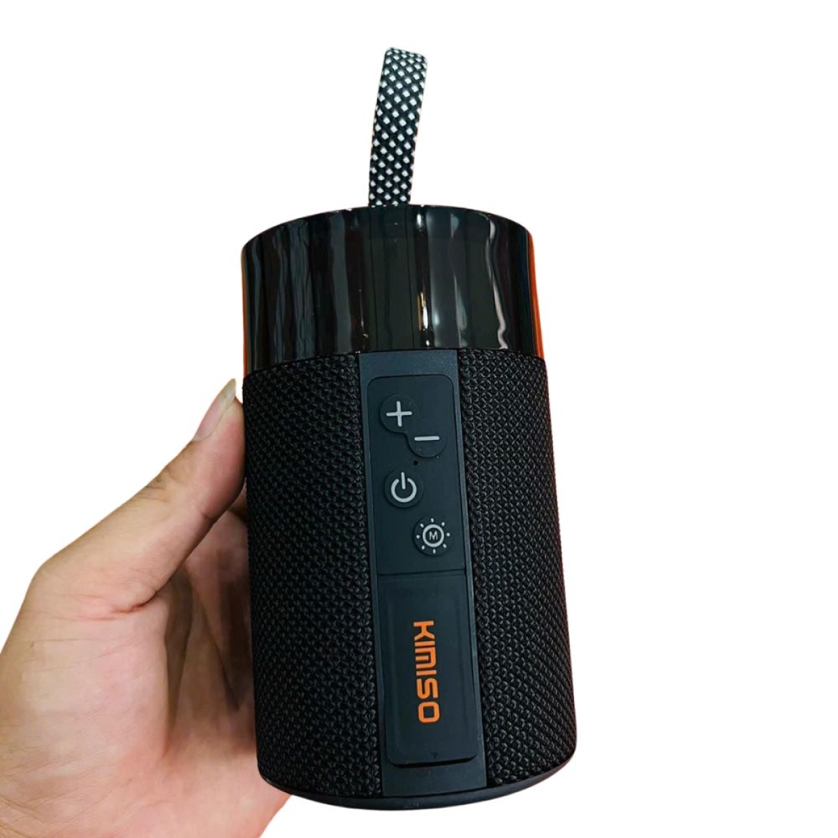 Μίνι Φορητό Ασύρματο Ηχείο με φωτισμό RGB KMS-269 - Γκρι