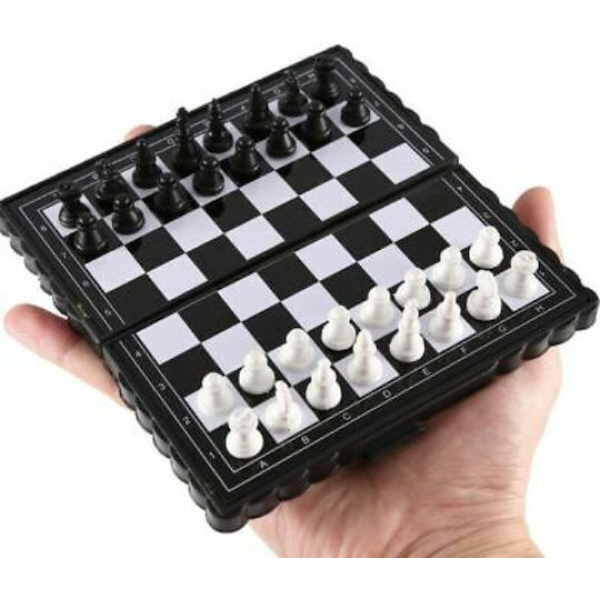 Μίνι Μαγνητικό Σκάκι με Πιόνια 13x13cm