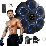 Μουσικό Ταμπλό Box με LED Φωτισμό & Γάντια ΜΕ-139-1 Μαύρο