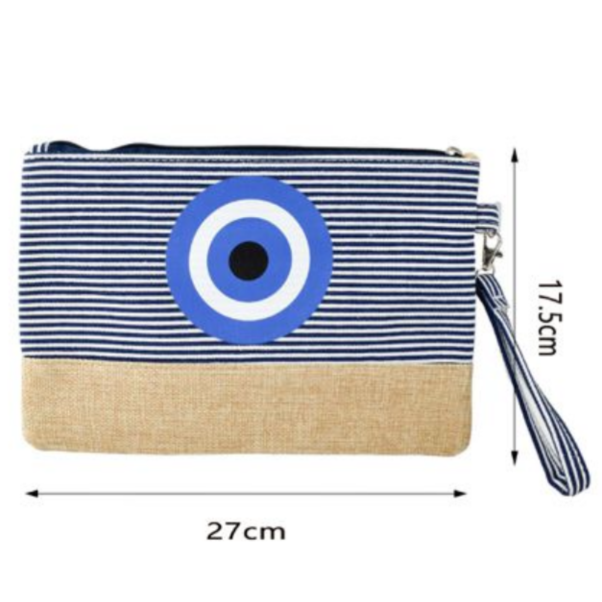 Νεσεσέρ Ριγέ Με Σχέδιο Μάτι 27x17.5cm 86964