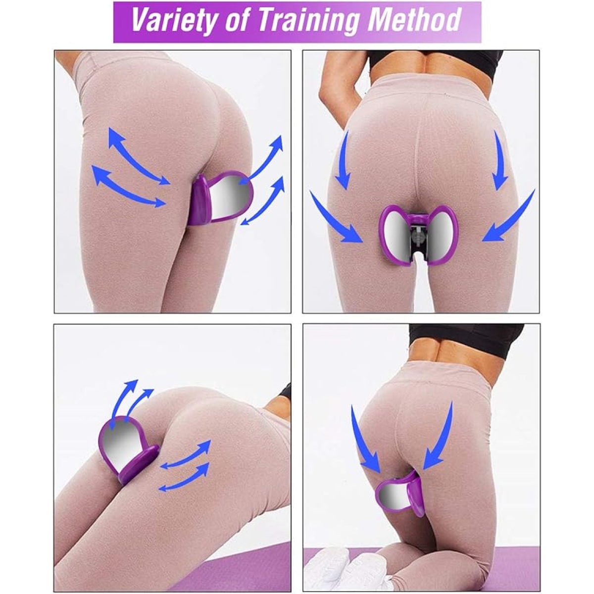 Όργανο Εκγύμνασης Γλουτών Hips Trainer - Μωβ