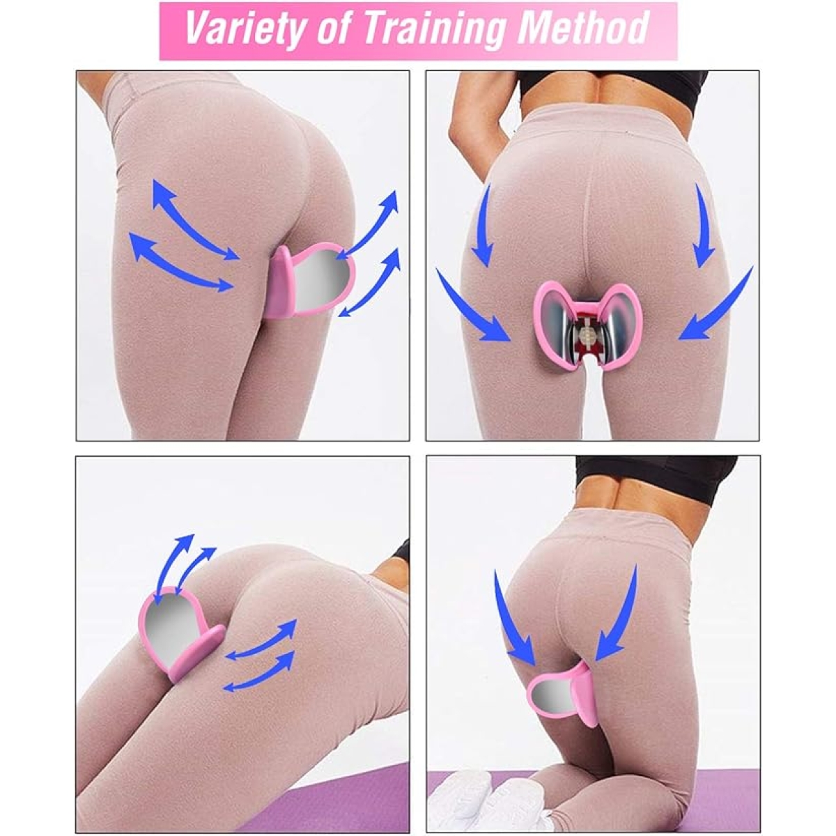 Όργανο Εκγύμνασης Γλουτών Hips Trainer - Ροζ
