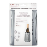 Παγοθήκη μπουκαλιών - Wine Cooler 15x33cm 2406220 - γκρι - Image 3