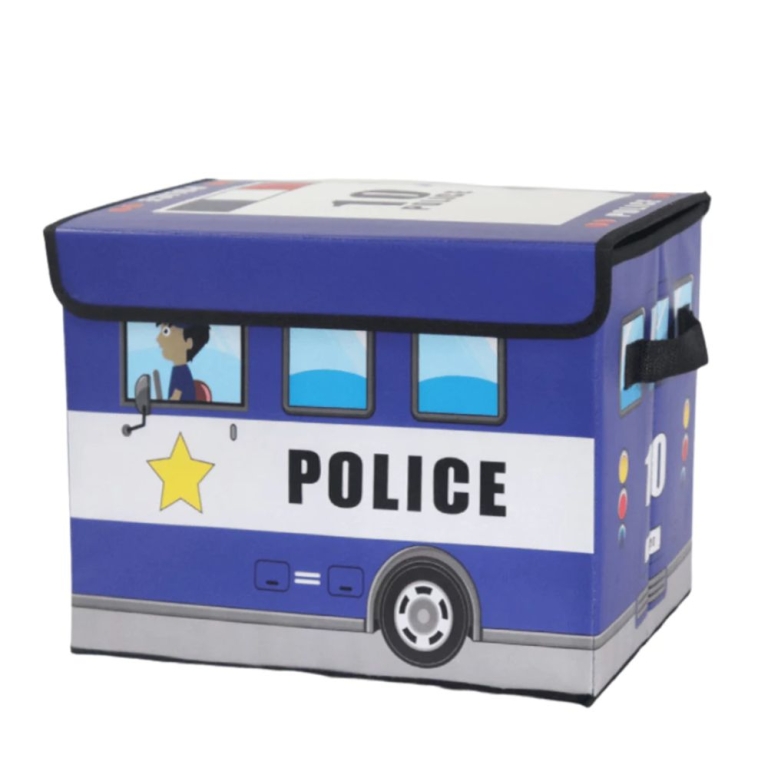 Παιδικό Κουτί Αποθήκευσης Μπλε 37x25x25cm