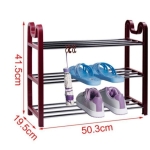 Παπουτσοθήκη 3 Επιπέδων 50.3x19.5x41.5cm Kmt Style 5403571