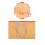 Πάτος παπουτσιών PU 20x6cm Kmt Style 2202759 - Image 2