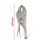 Πένσα χειρός μακριάς μύτης 125mm 5'' - Long Jaw Pliers 9363668 - ασημί - Image 2
