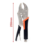 Πένσα χειρός μακριάς μύτης 250mm 10'' - Long Jaw Pliers 9363666 - μαύρο - Image 2