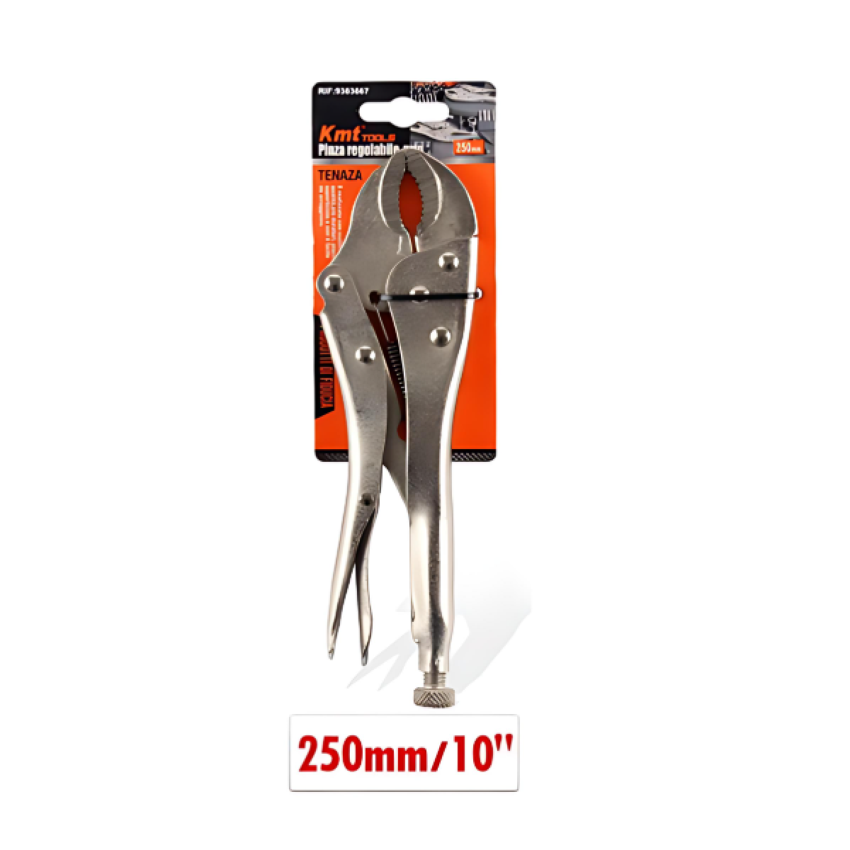 Πένσα χειρός μακριάς μύτης 250mm 10'' - Long Jaw Pliers 9363667 - ασημί - Image 3