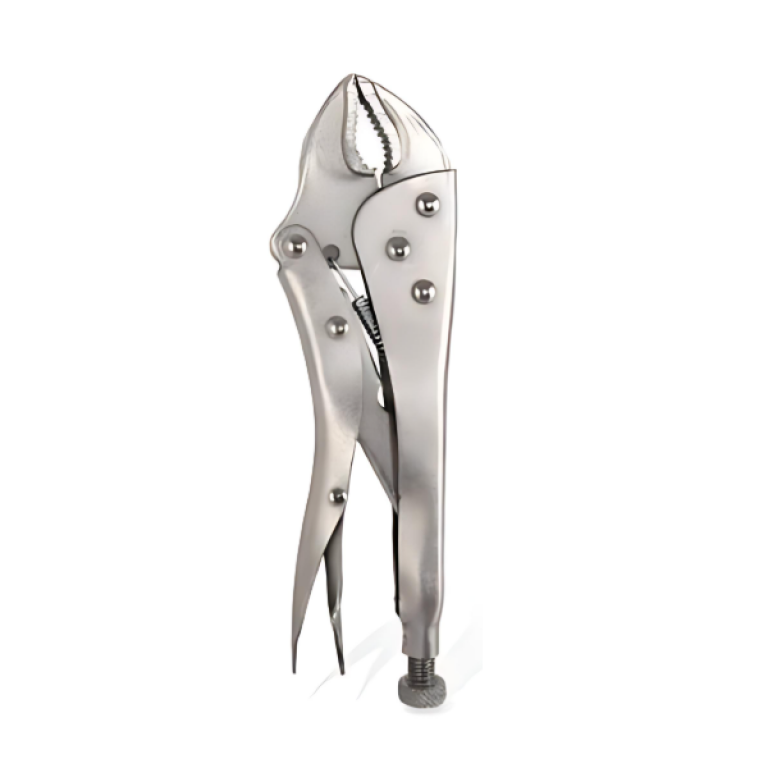 Πένσα χειρός μακριάς μύτης 250mm 10'' - Long Jaw Pliers 9363667 - ασημί