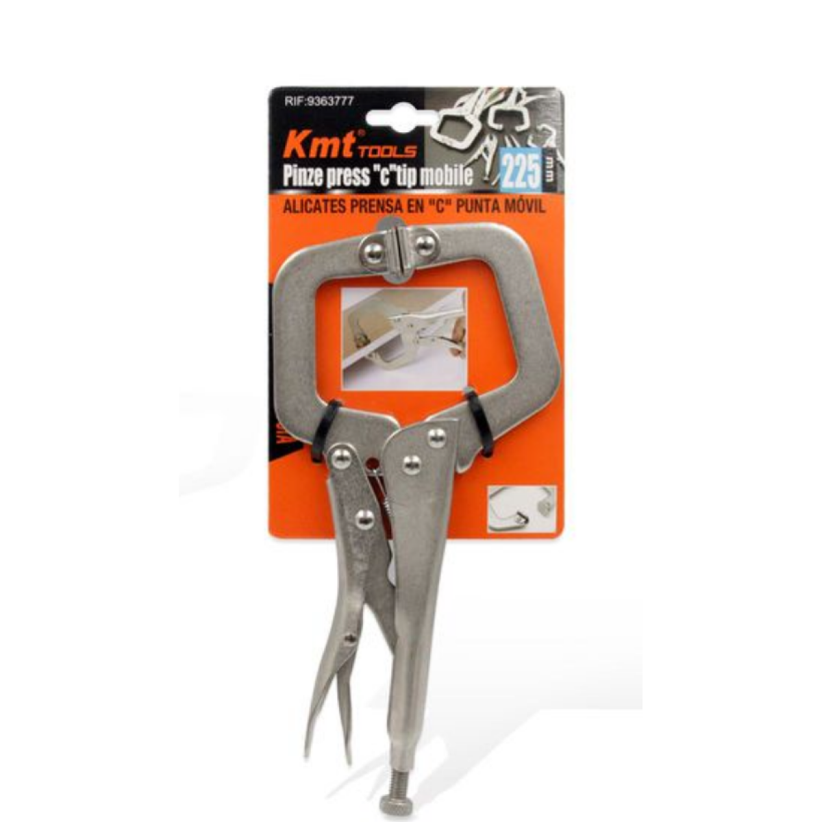 Πένσα Γκριπ Τύπου C 225mm Kmt Tools 9363777