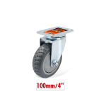 Περιστρεφόμενο ροδάκι επίπλων 100mm 4'' 9367789 - γκρι - Image 2