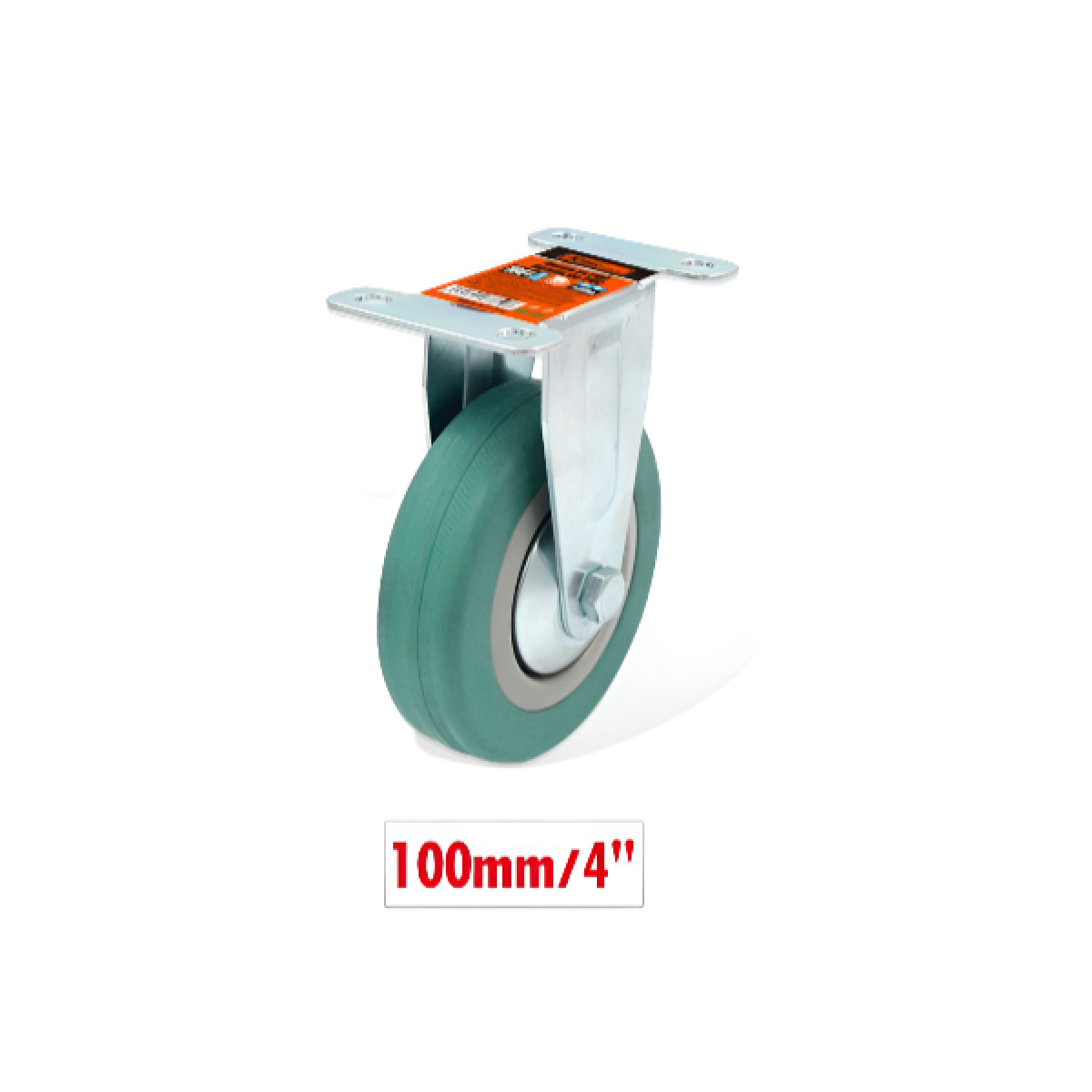 Περιστρεφόμενο ροδάκι επίπλων 100mm 4'' 9367859 - πράσινο - Image 2