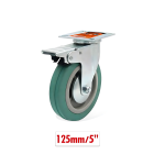 Περιστρεφόμενο ροδάκι επίπλων 125mm 5'' 9367870 - πράσινο - Image 2