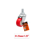 Περιστρεφόμενο ροδάκι επίπλων 31.25mm 1.25'' 9367826 - κόκκινο - Image 2