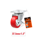 Περιστρεφόμενο ροδάκι επίπλων 37.5mm 1.5'' 9367822 - κόκκινο - Image 3