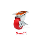 Περιστρεφόμενο ροδάκι επίπλων 50mm 2'' 9367823 - κόκκινο - Image 2