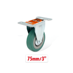 Περιστρεφόμενο ροδάκι επίπλων 75mm 3'' 9367858 - πράσινο - Image 2