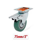 Περιστρεφόμενο ροδάκι επίπλων 75mm 3'' 9367868 - πράσινο - Image 2