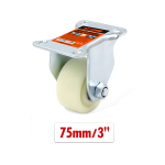 Περιστρεφόμενο ροδάκι επίπλων 75mm 3'' 9367872 - εκρού - Image 2