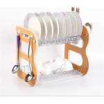 Πιατοθήκη Μεταλλική 40x25.5x34cm Διώροφη Kmt Style 5403176