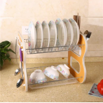 Πιατοθήκη Μεταλλική 40x25.5x34cm Διώροφη Kmt Style 5403176