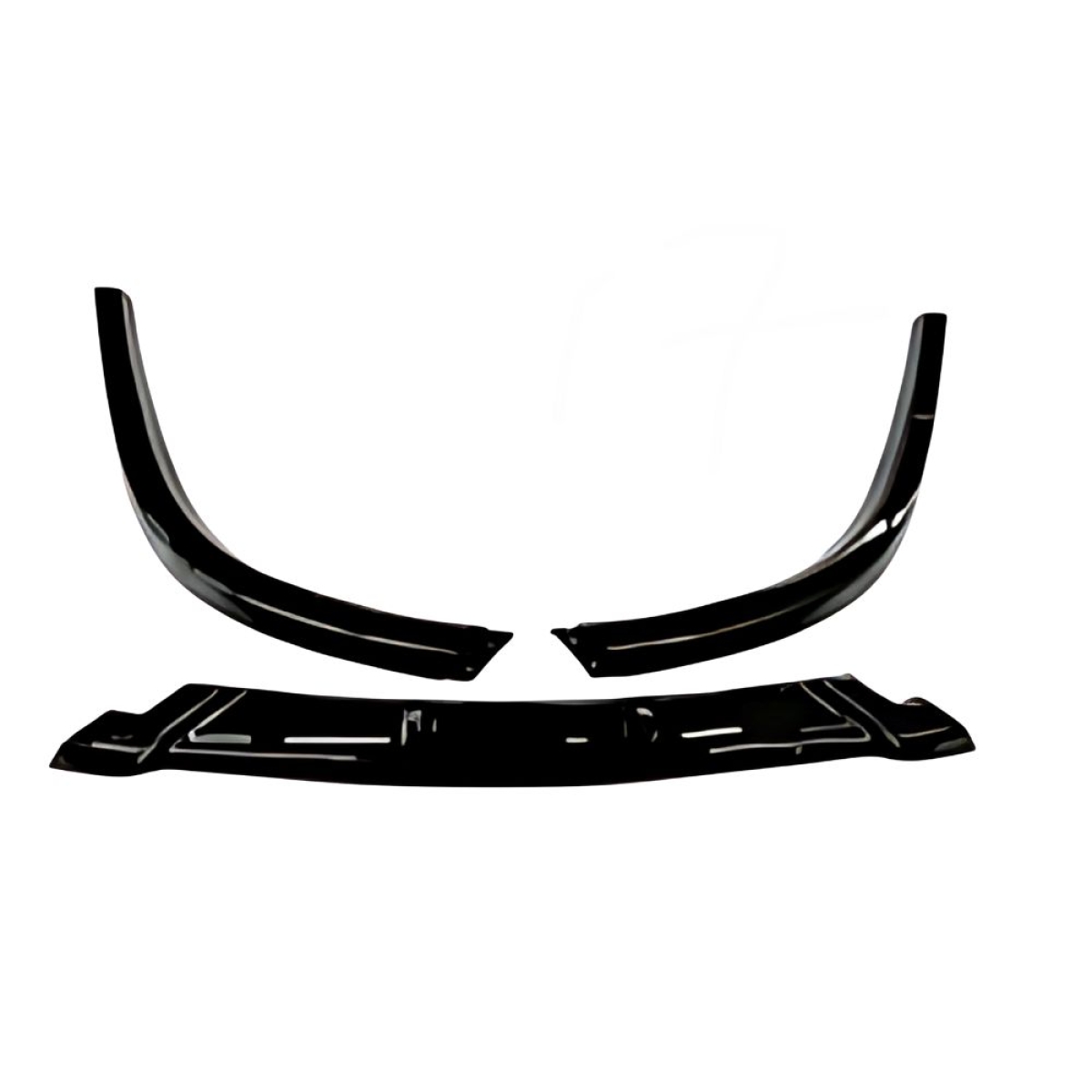 Πίσω Προφυλακτήρας Αυτοκινήτου Lip Extension Spoiler 160cm Μαύρο Γυαλιστερό