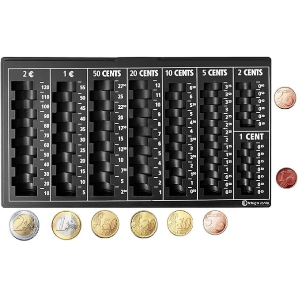 Πλαστική Κερματοθήκη 33x18.5x2cm Μαύρη Kmt Tools 2001722