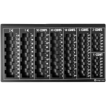 Πλαστική Κερματοθήκη 33x18.5x2cm Μαύρη Kmt Tools 2001722