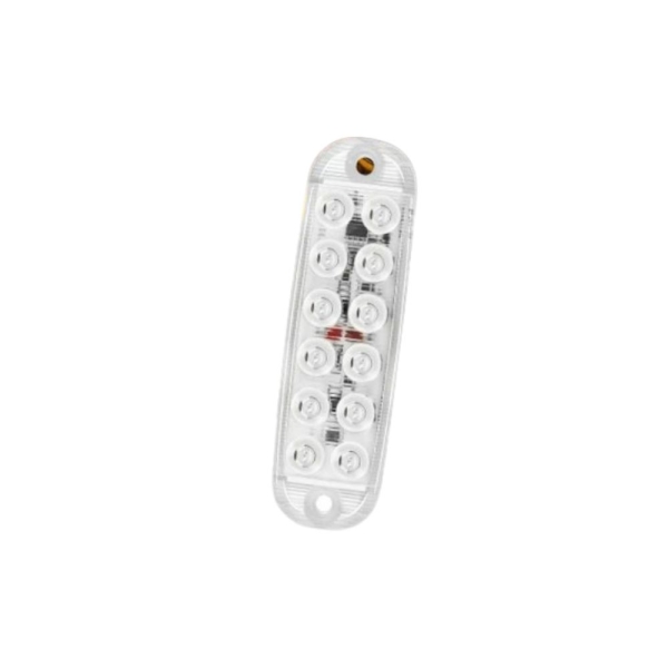 Πλευρικό LED Φως Όγκου Φορτηγού Strobe 12V–80V – Μπλε