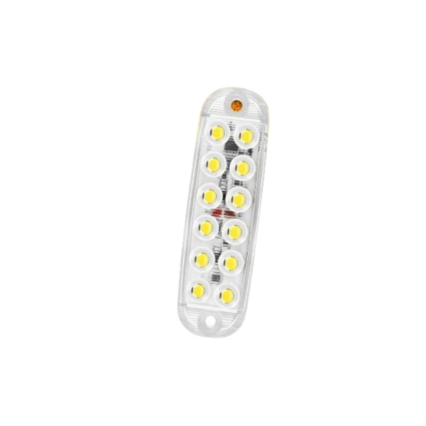 Πλευρικό LED Φως Όγκου Φορτηγού Strobe 12V–80V – Πράσινο