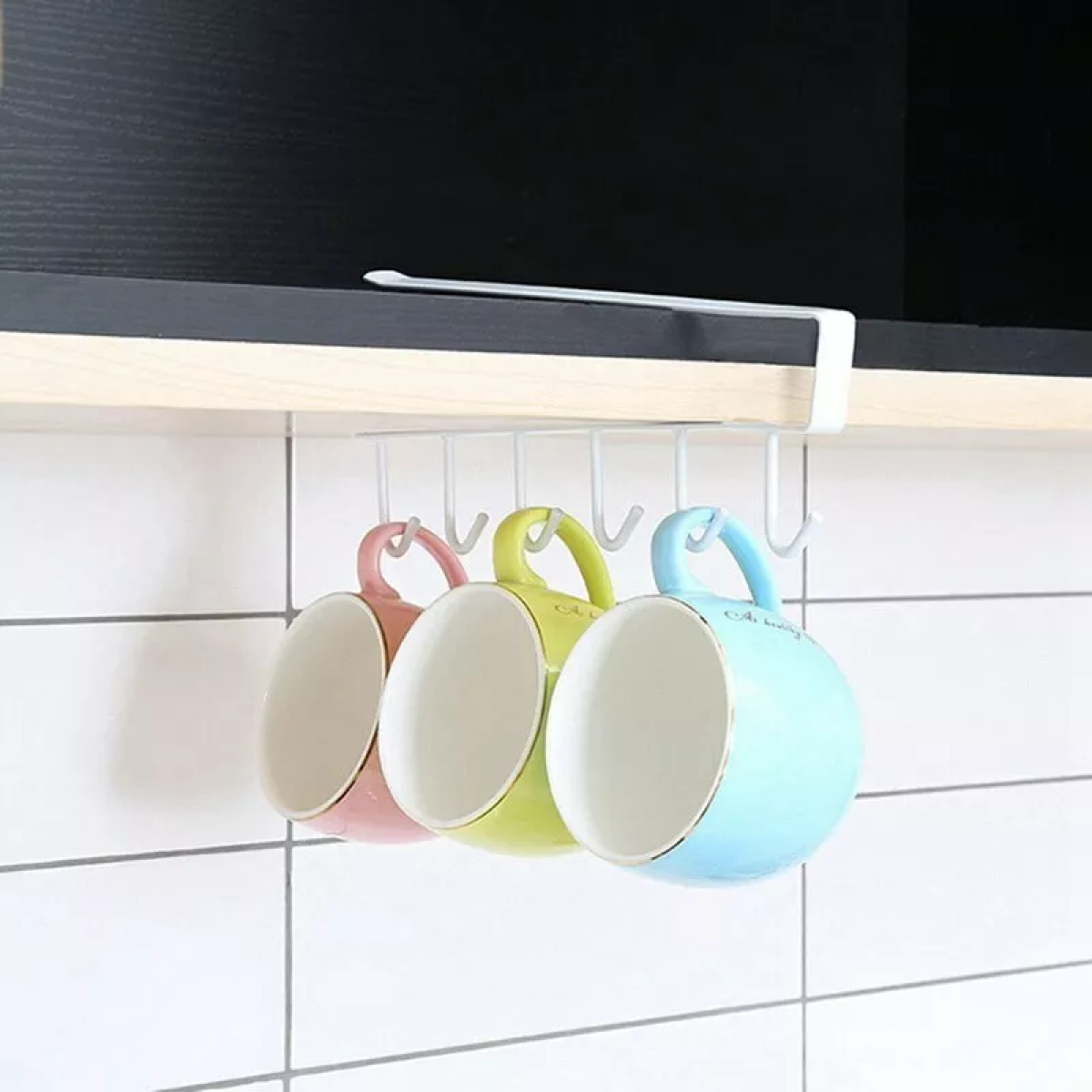 Πολυχρηστική Κρεμάστρα 6 Άγκιστρα 26cm Kmt Style 2419186 Λευκή