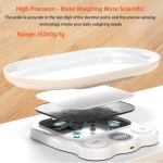 Ψηφιακή ζυγαριά κατοικιδίων – Digital Pet Scale με οθόνη LCD MM-9003 λευκή - Image 6