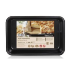 Αντικολλητικό Ταψί Ψησίματος 32×22×5.5cm Μαύρο Kmt Style 2406161