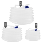 Πτυσσόμενος Κουβάς 5L – Με Βιδωτό Καπάκι & Ρυθμιζόμενη Ροή Νερού