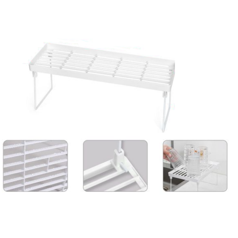Ράφι Αποθήκευσης 39.5x14x15cm Λευκό Kmt Style 2419183
