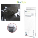 Ράφι Μπάνιου με Βεντούζες 65.6×22×12.8cm 10kg Kmt Style 5200796