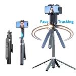 Selfie Stick με Gimbal και AI Παρακολούθηση Προσώπου Q515TK με Τρίποδο και Περιστροφή 360°