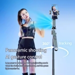 Selfie Stick με Gimbal και AI Παρακολούθηση Προσώπου Q515TK με Τρίποδο και Περιστροφή 360°