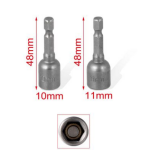 Σετ Καρυδάκια Μαγνητικά 2 Τεμαχίων 10mm & 11mm x 48mm Kmt Tools 2385691
