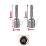 Σετ Καρυδάκια Μαγνητικά 2 Τεμαχίων 8mm & 9mm x 48mm Kmt Tools 2385690